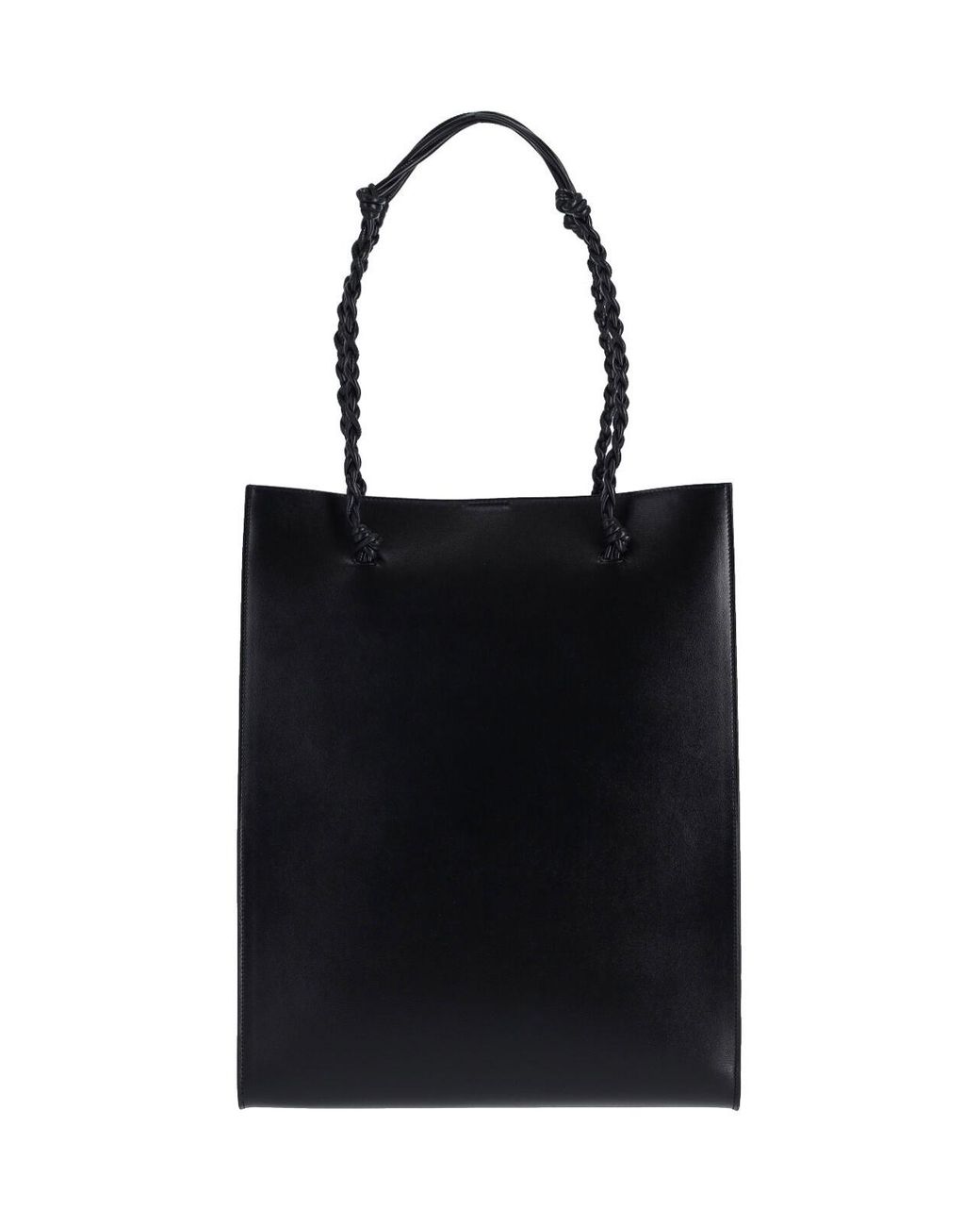 Jil Sander Black Tangle Tote Bag