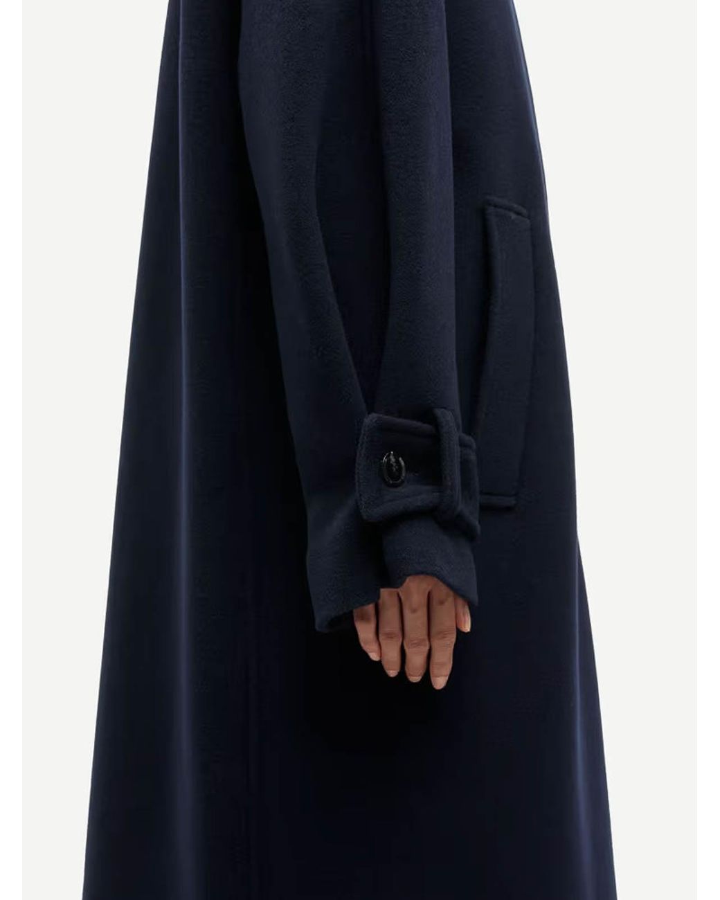 Samsøe & Samsøe Blue Alma Salute Coat