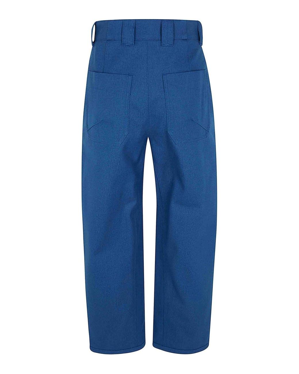 Chloé Blue Barel High Waist Trousers