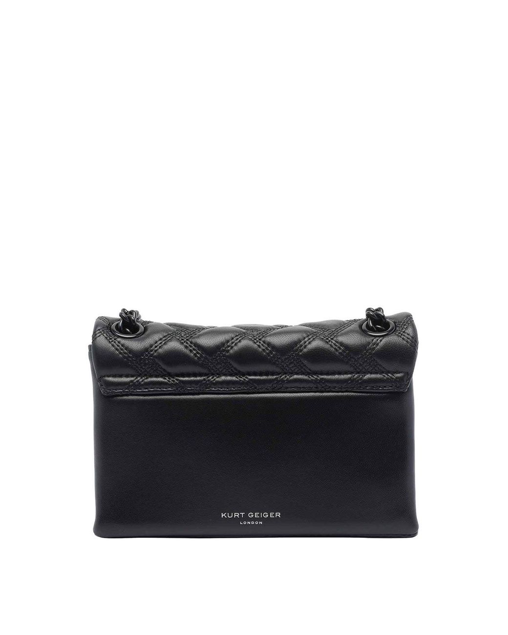 Kurt Geiger Black Mini Kensington Crossbody Bag
