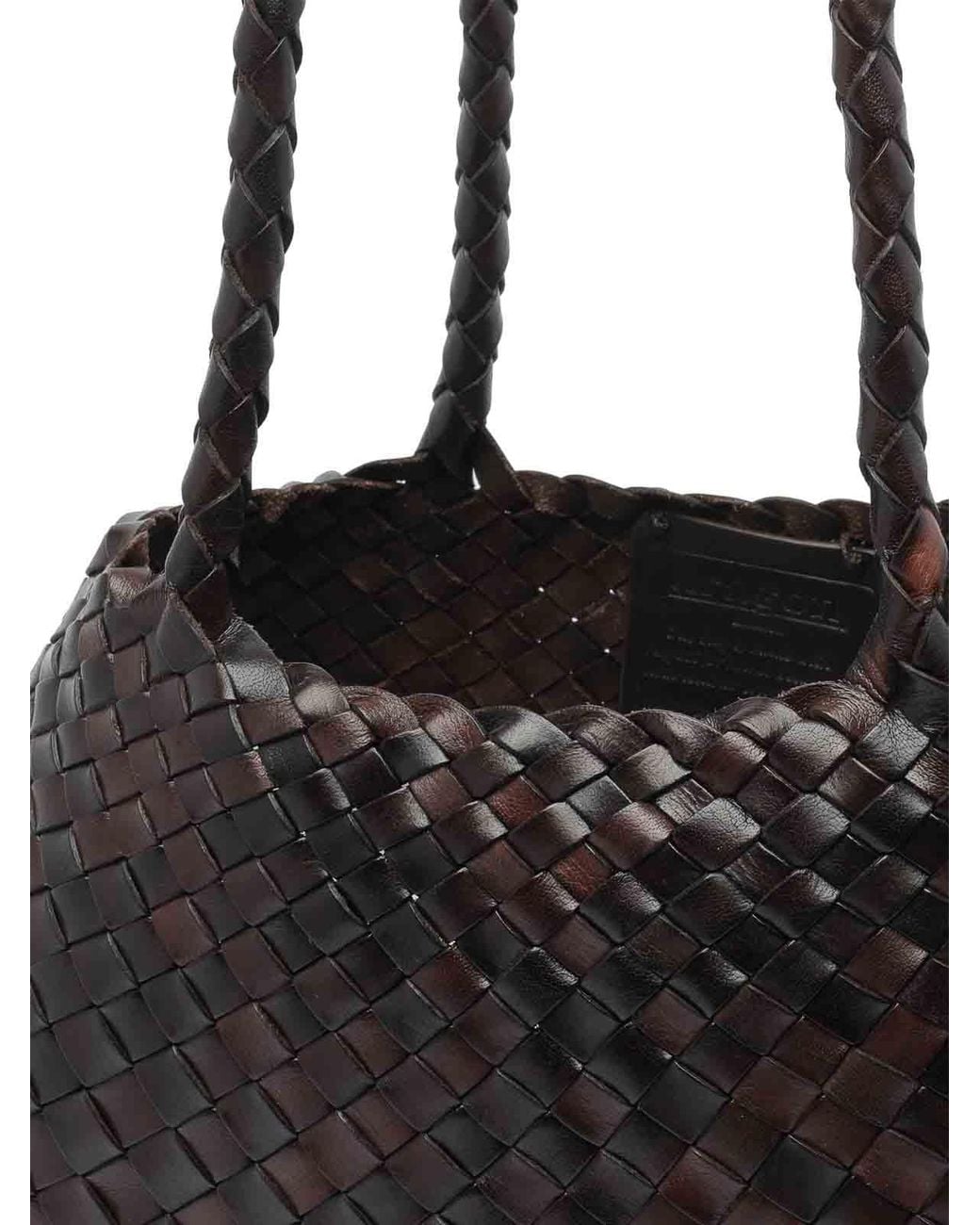 Dragon Diffusion Black Large Santa Croce Shoulder Bag