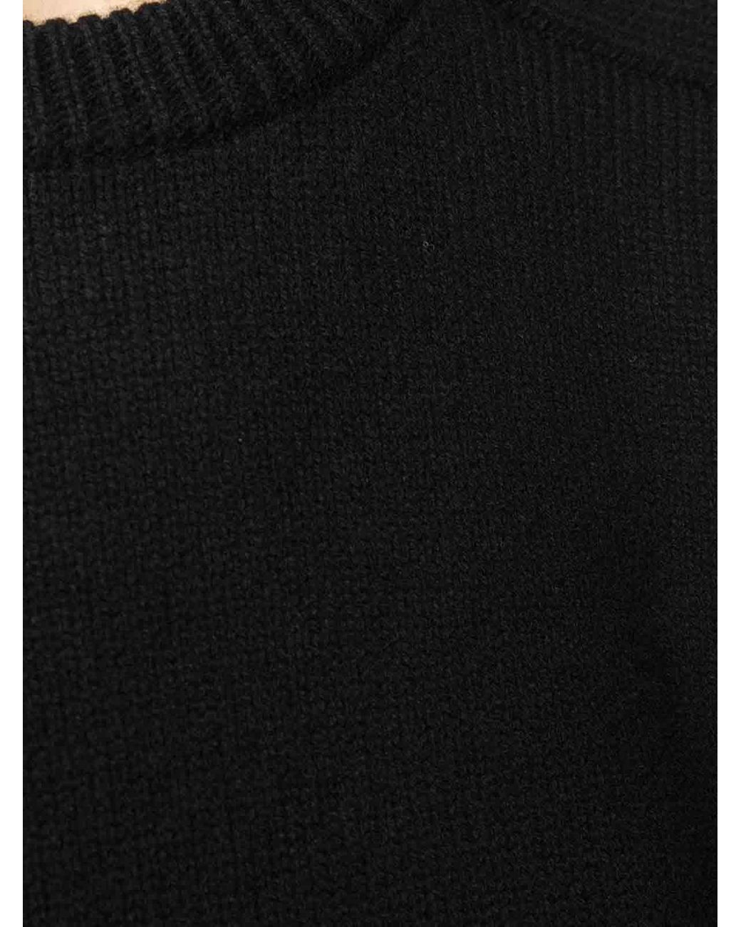 Loulou de Saison Black Round Neck
