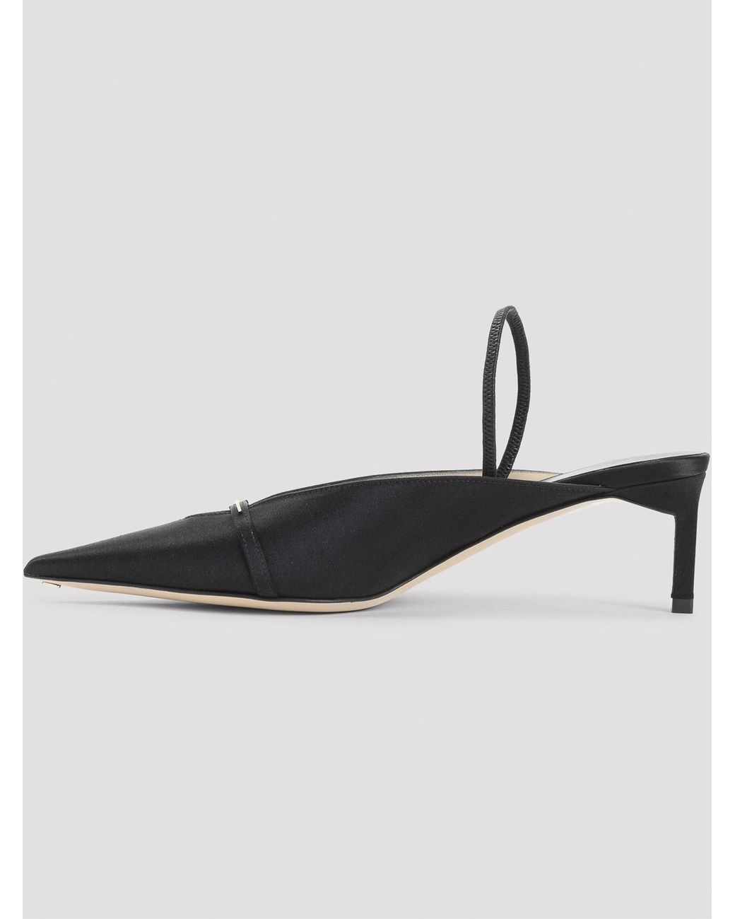Tom Ford White Satin Mules