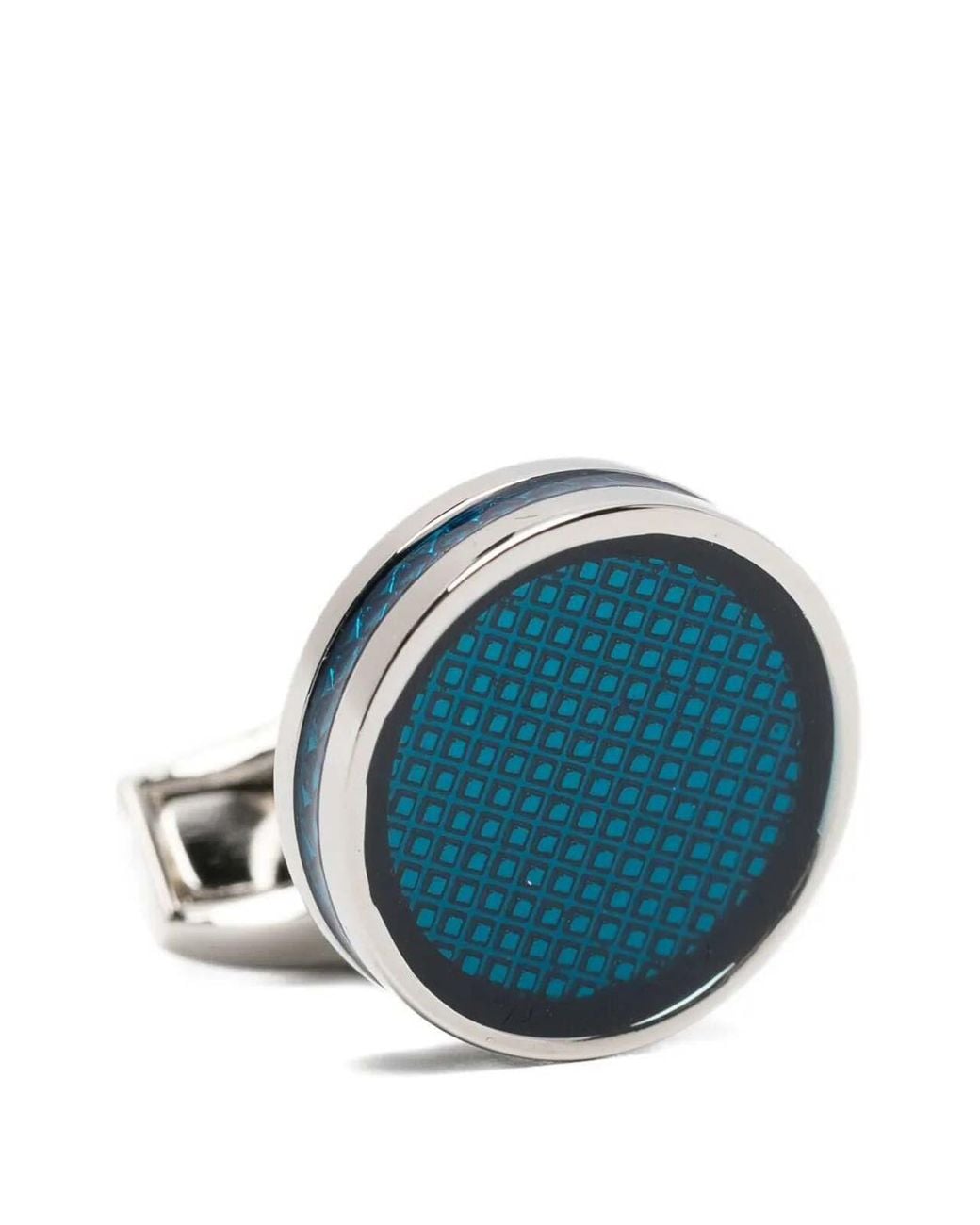 Tateossian Blue Tablet Ice Cufflinks for men