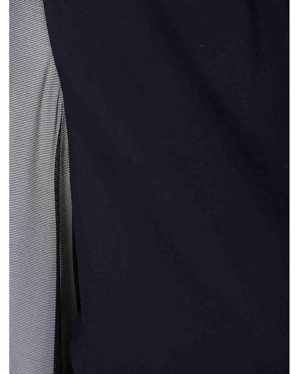 La Petite Robe Di Chiara Boni Blue Kai Illusion Jersey Shirt