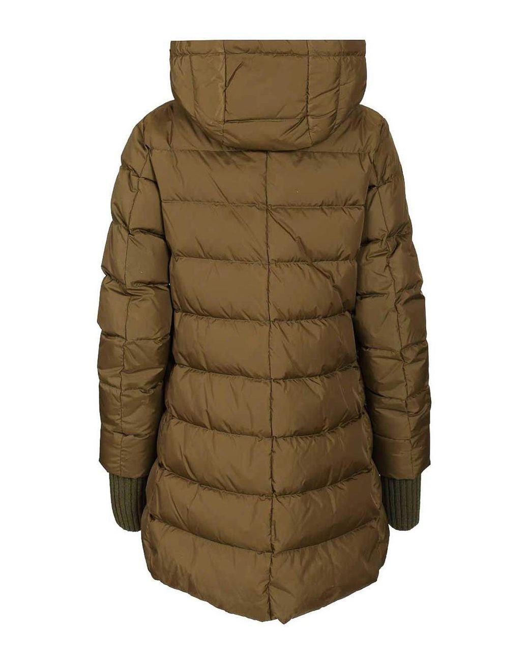 Herno Green "A-Shape" Down Jacket