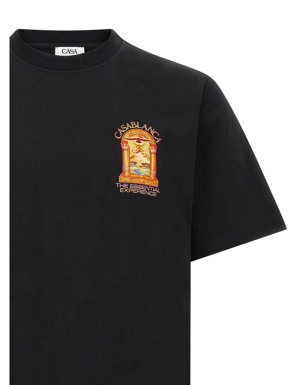Casablanca Black 'Hermons Mirage Arch' T-Shirt for men