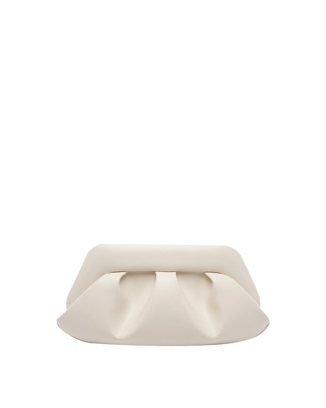 THEMOIRÈ White Bios Baguette Clutch