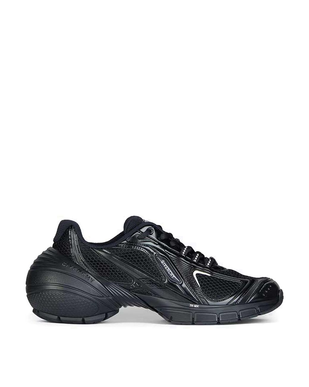 Givenchy Black Tk-mx Runner Sneakers In Mesh for men