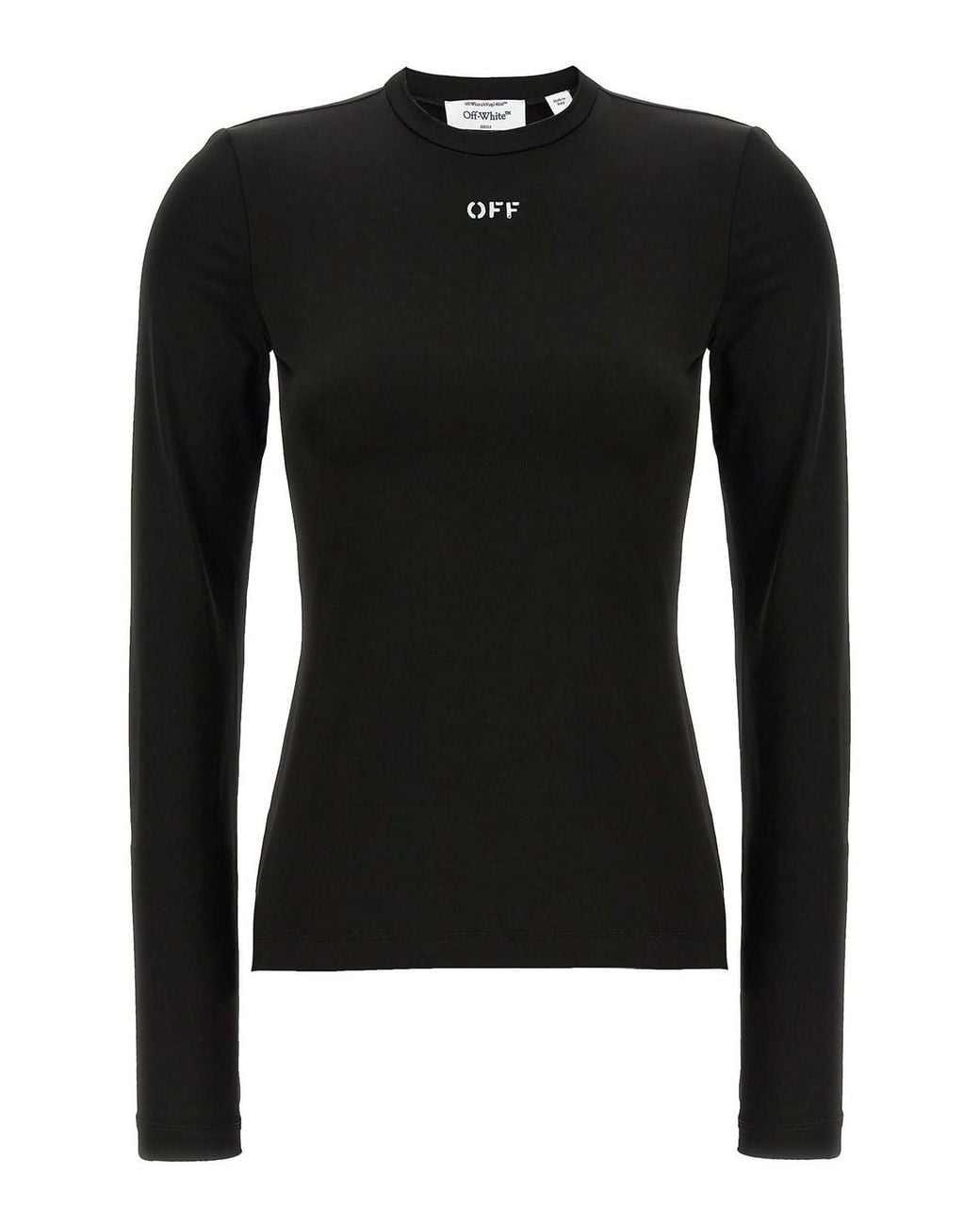 Off-White c/o Virgil Abloh Black Second Skin Sweater