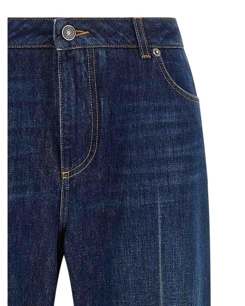 Vaqueros Rectos Dolce & Gabbana de color Blue