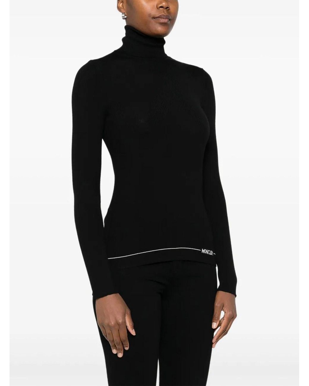 Moncler Black T-Neck