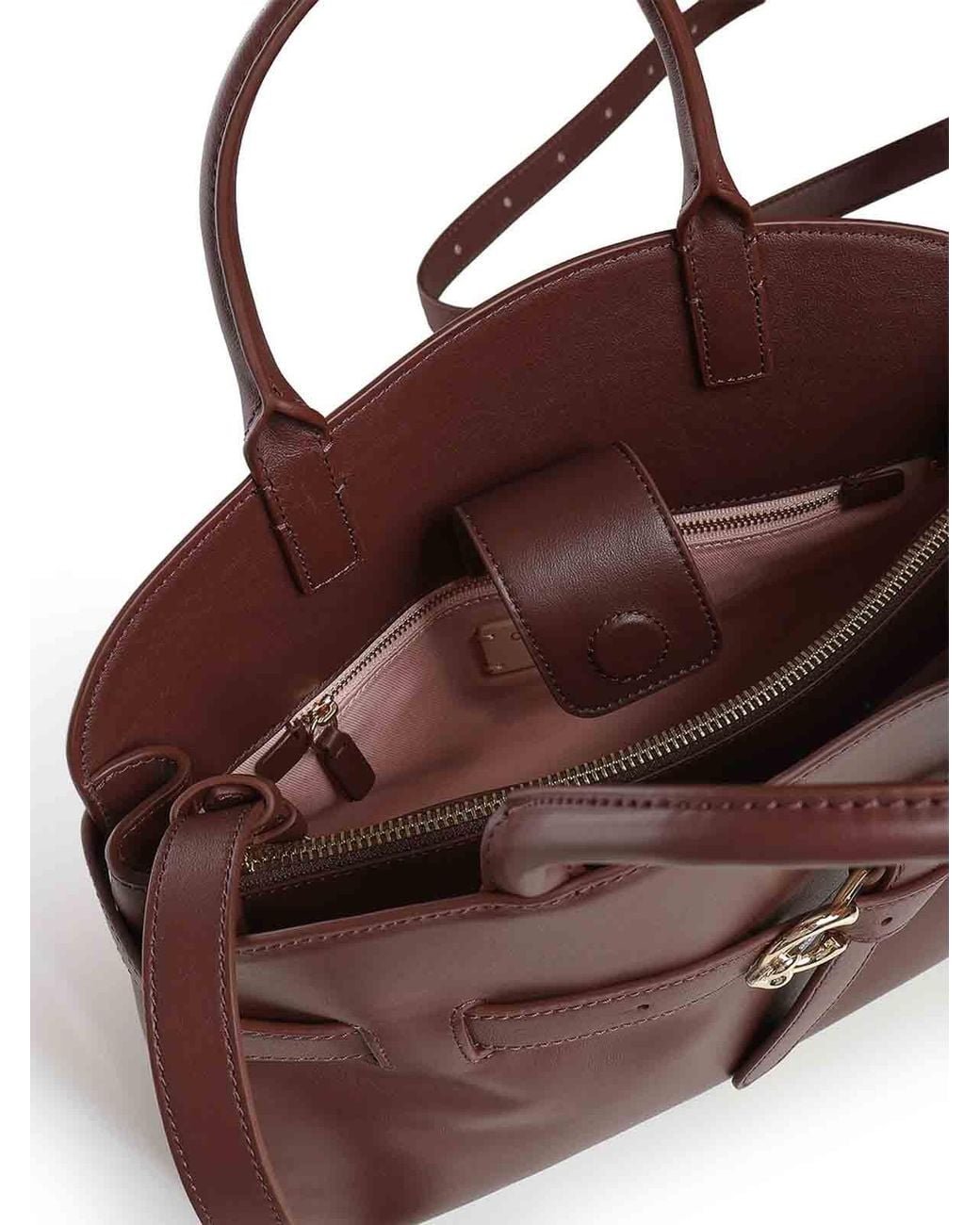 Coccinelle Brown Sabine Medium Leather Bag