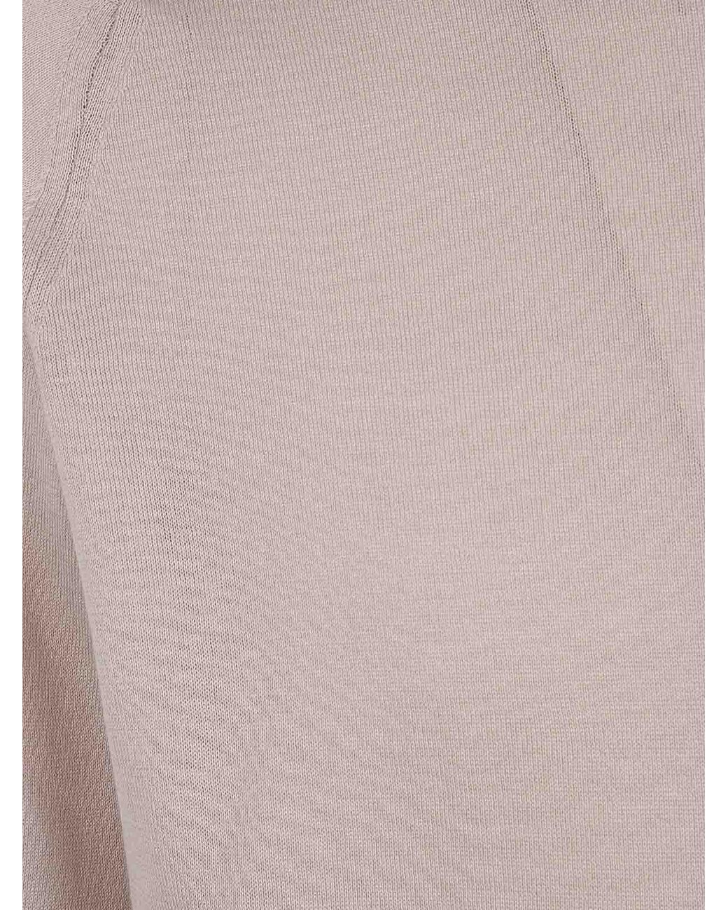 John Smedley Gray Rowland Crewneck Long Sleeves Pullover for men