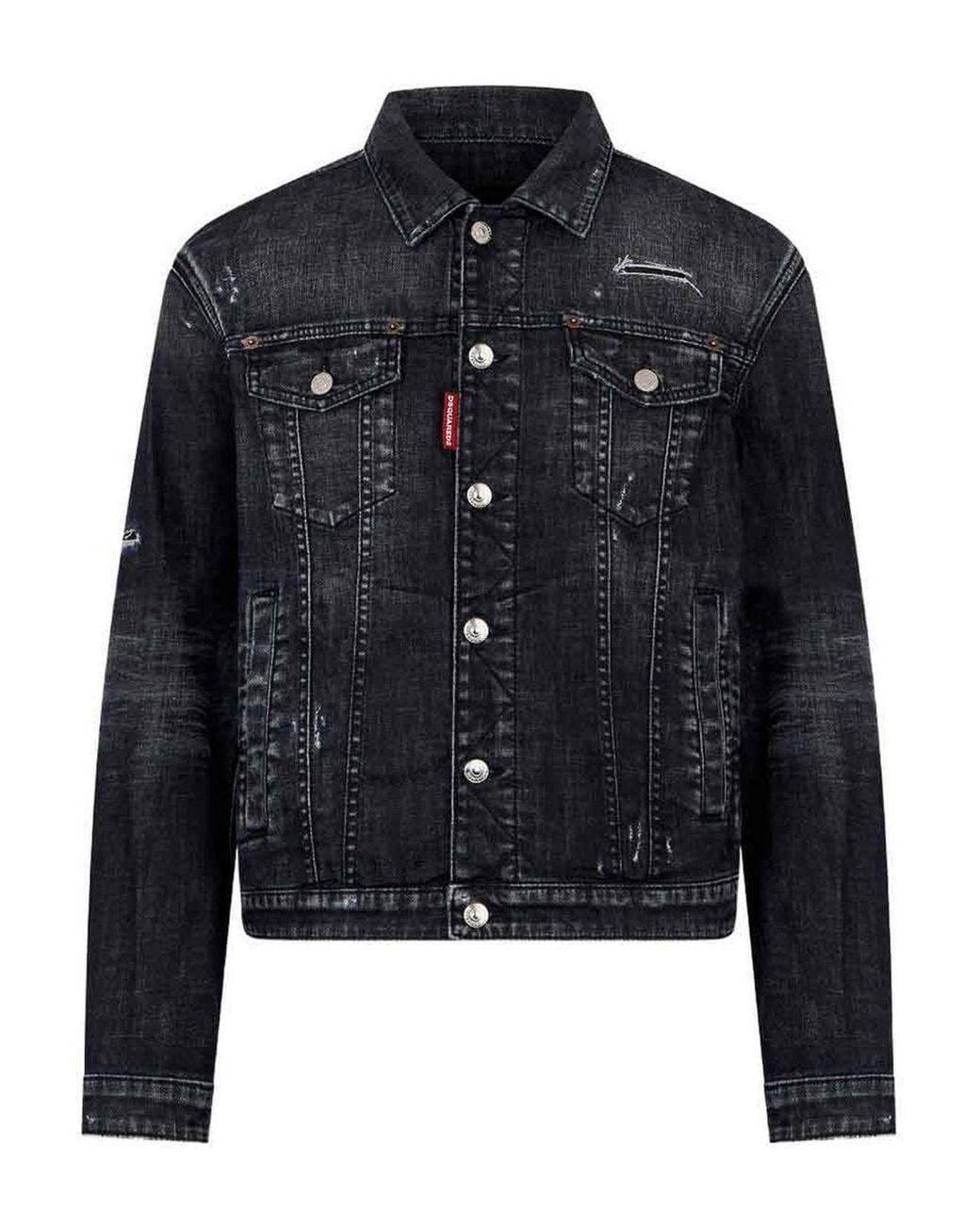 DSquared² Blue Short Jacket for men