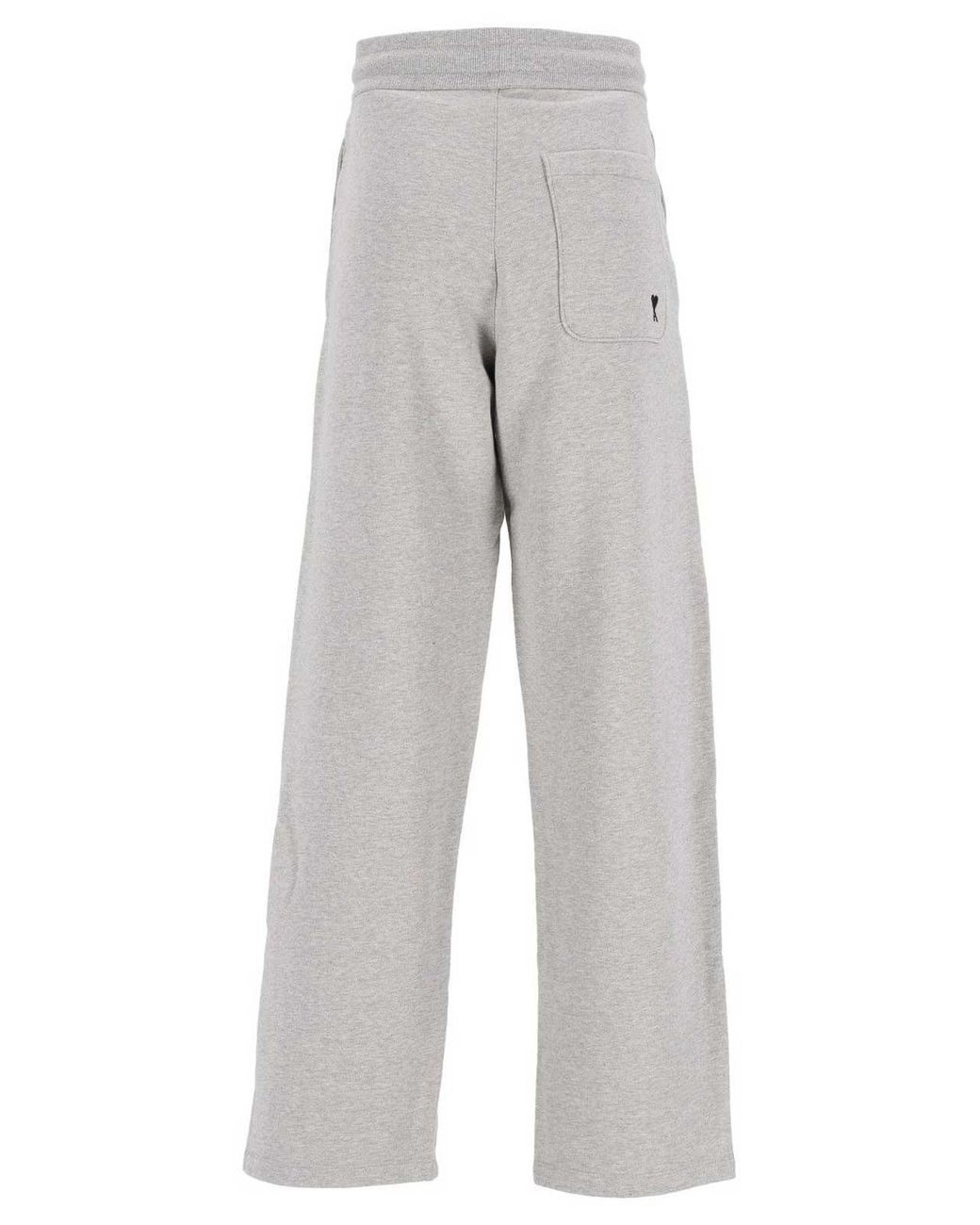 AMI Gray Ami Tracksuit Pants