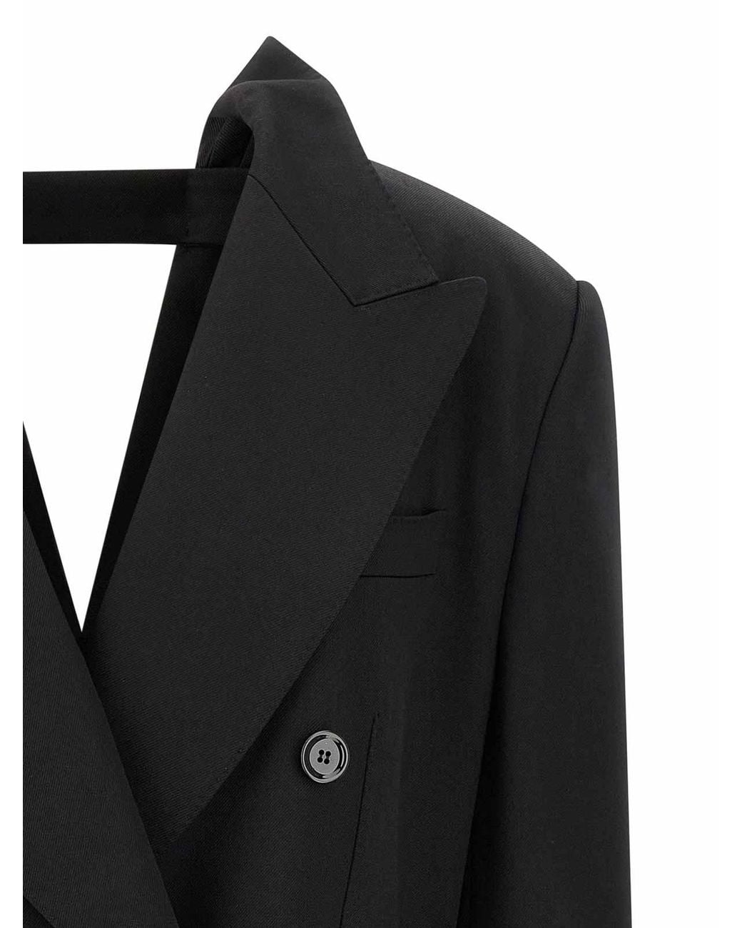 Dolce & Gabbana Black Duplex Blazer