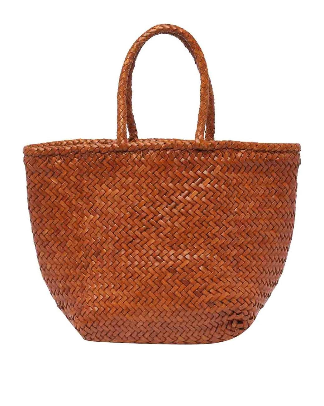Dragon Diffusion Brown Small Grace Bucket Bag
