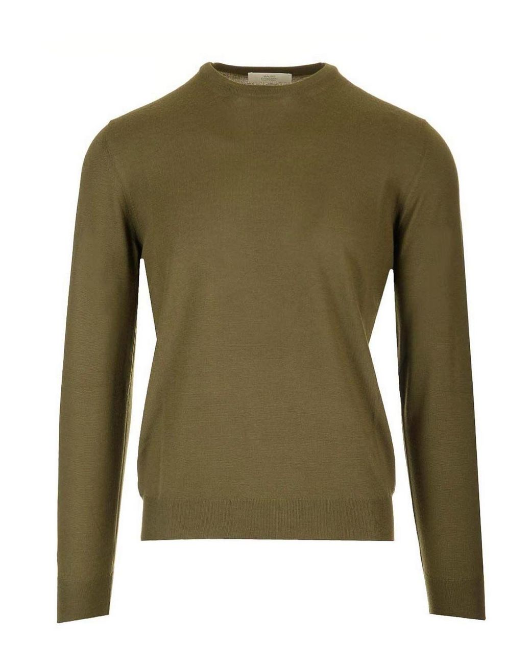 Mauro Ottaviani Green Crewneck Sweater for men