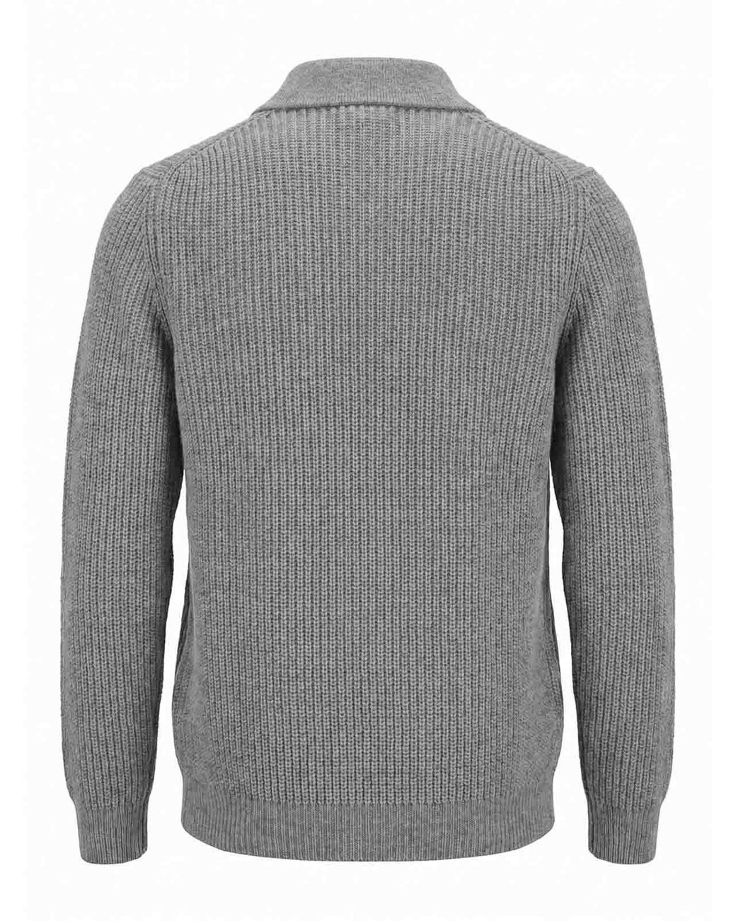 Lardini Gray Cardigan for men
