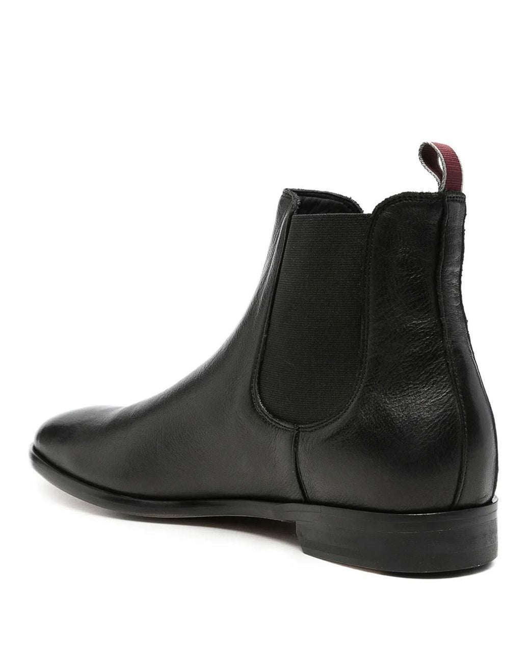 Sturlini Match Grained Leather Chelsea Boots in Black for Men | Lyst
