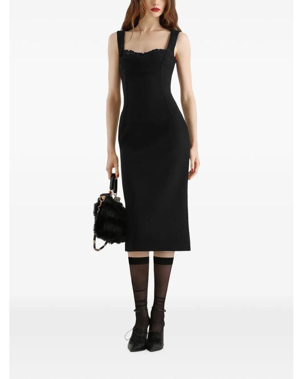 Dolce & Gabbana Black Coat