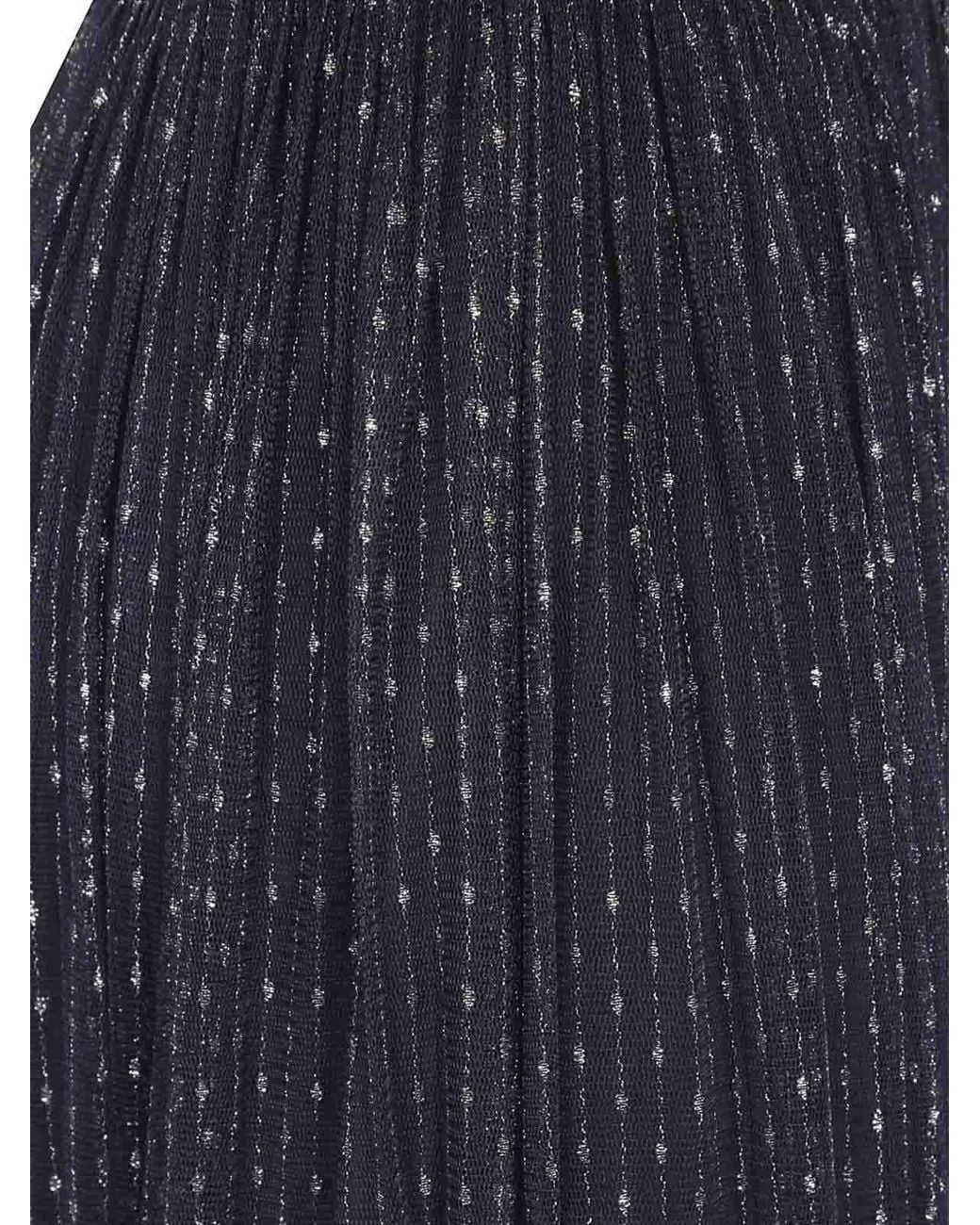 Twinset Blue Maxi Skirt