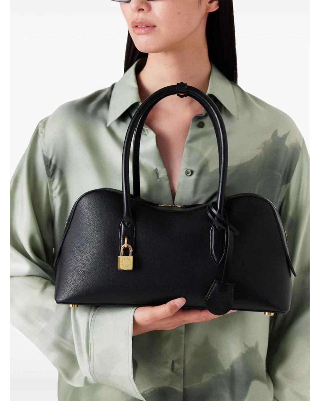 Stella McCartney Black Stella Ryder Shoulder Bag