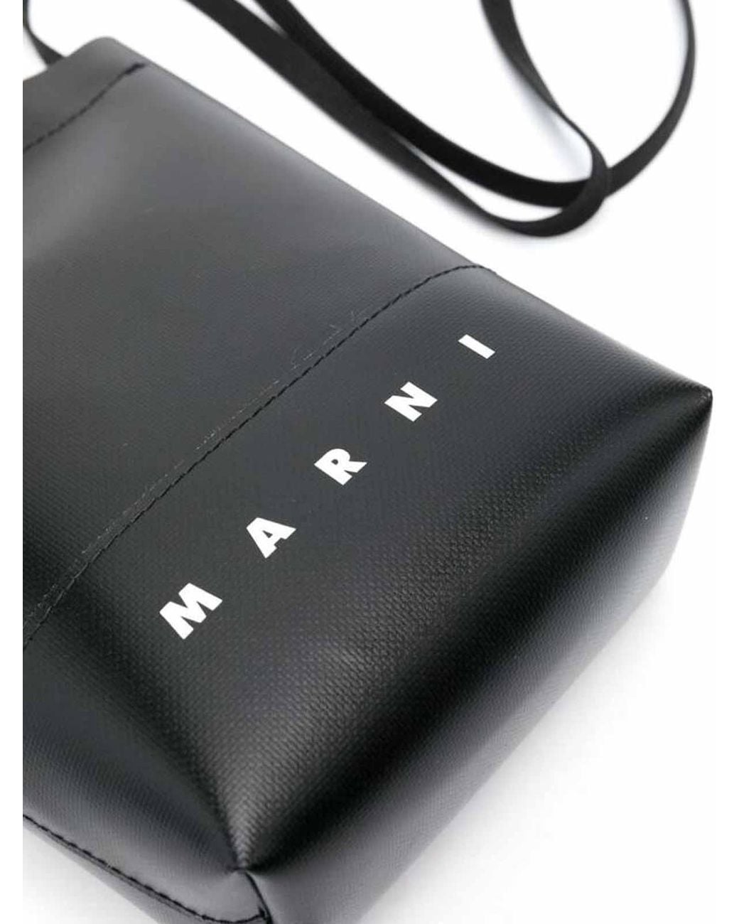Bolsa De Hombro Marni de hombre de color Black