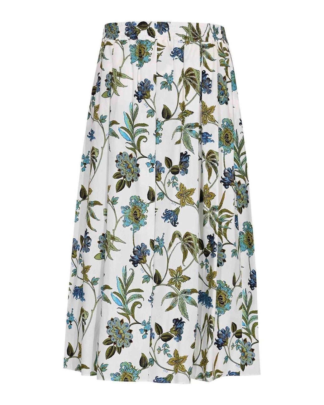 Fay White Regular Skirt