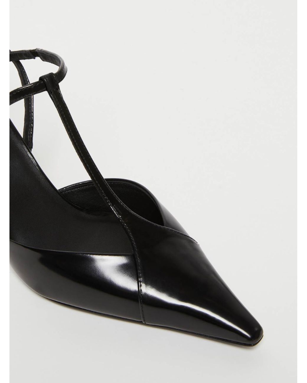 Max Mara Black Slingback
