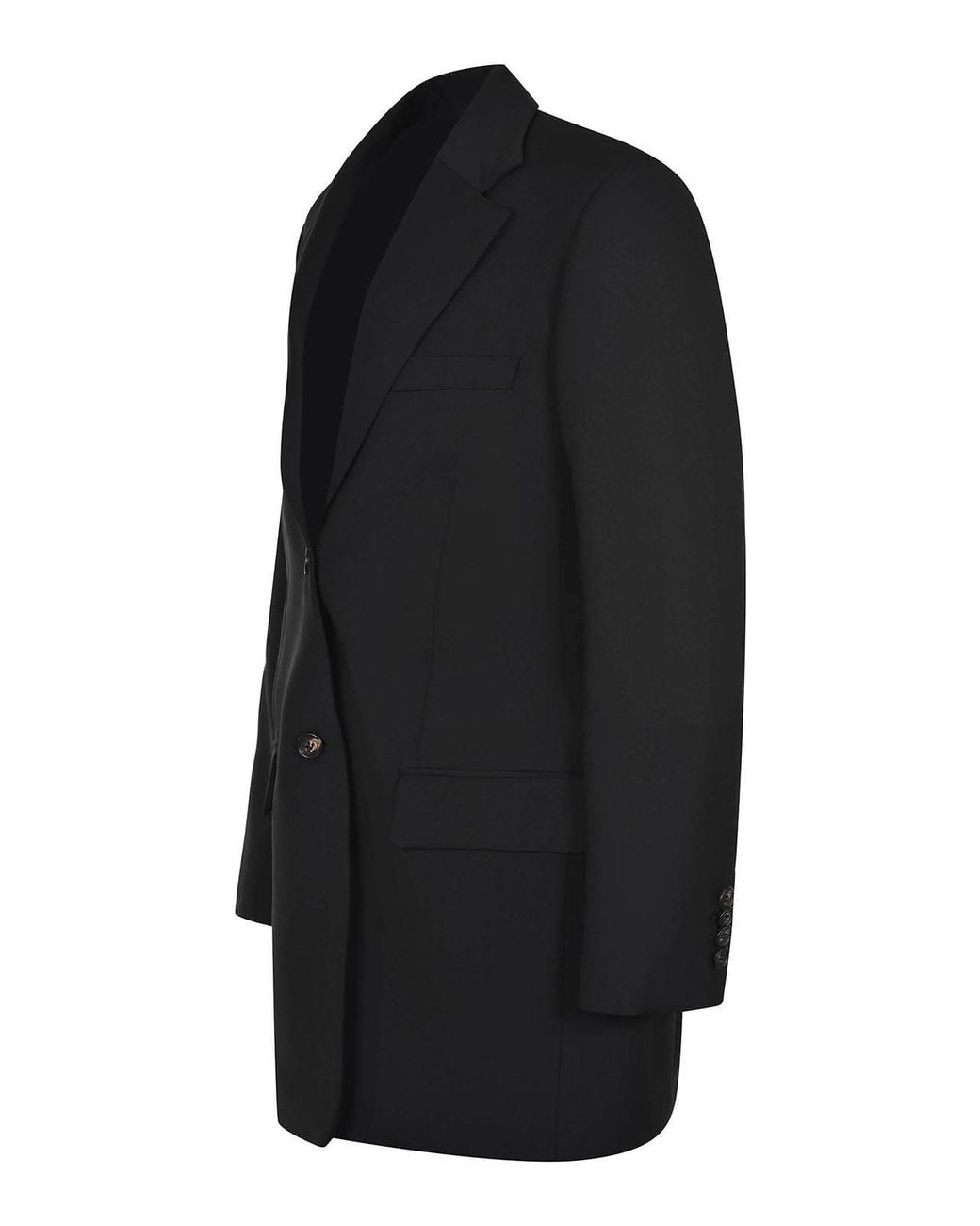 GIUSEPPE DI MORABITO Black Jacket Made Of Wool