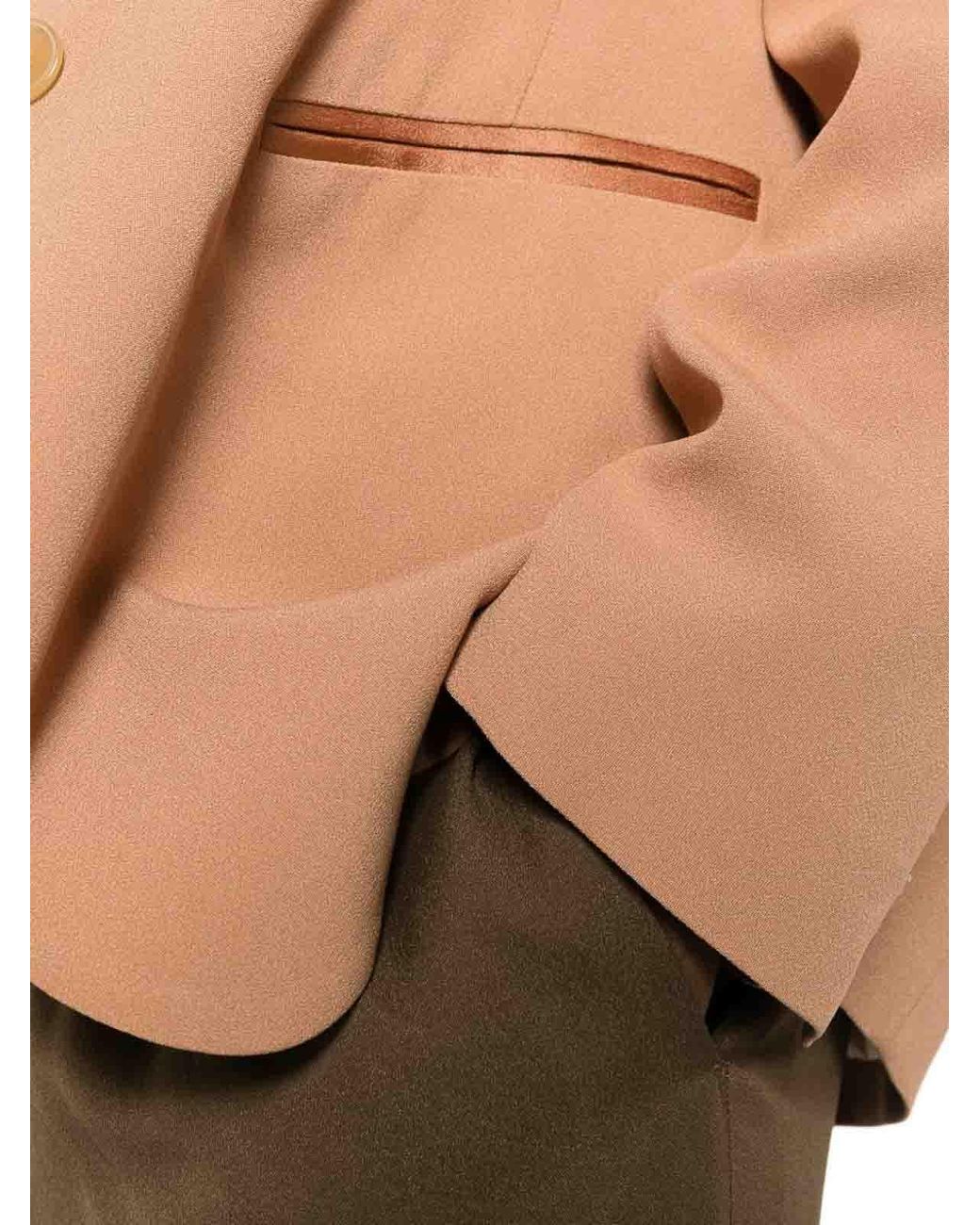 Forte_forte Natural Single-Breasted Blazer Jacket