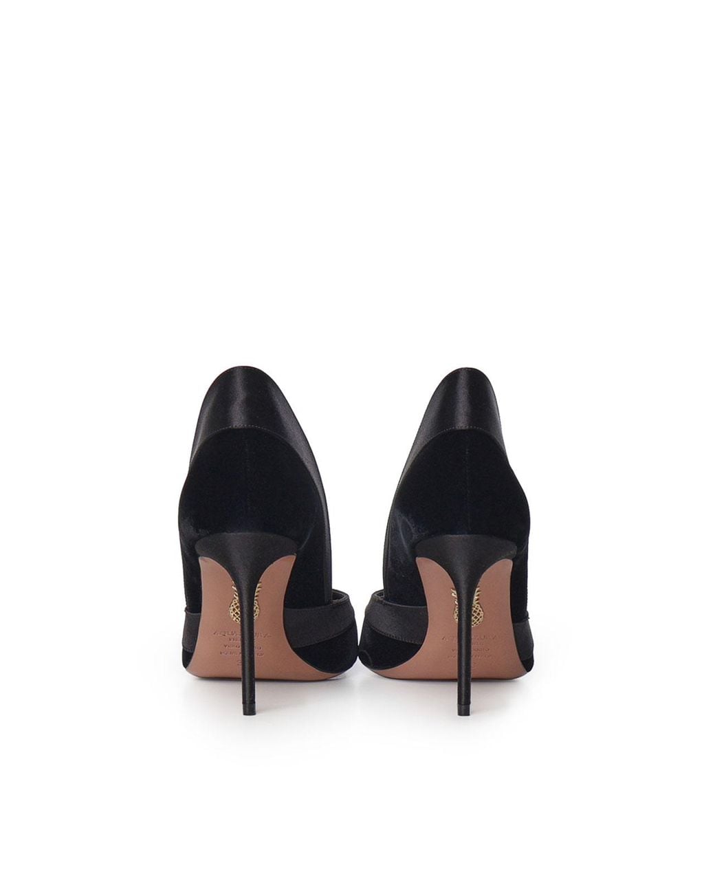 Aquazzura Blue Shadow Pumps