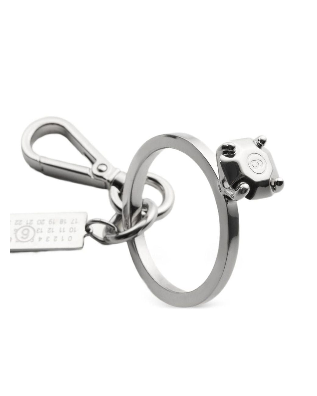 MM6 by Maison Margiela White Diamond Charm