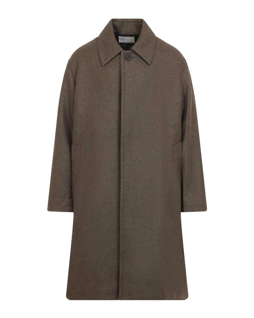Studio Nicholson Brown Ady Overcoat for men