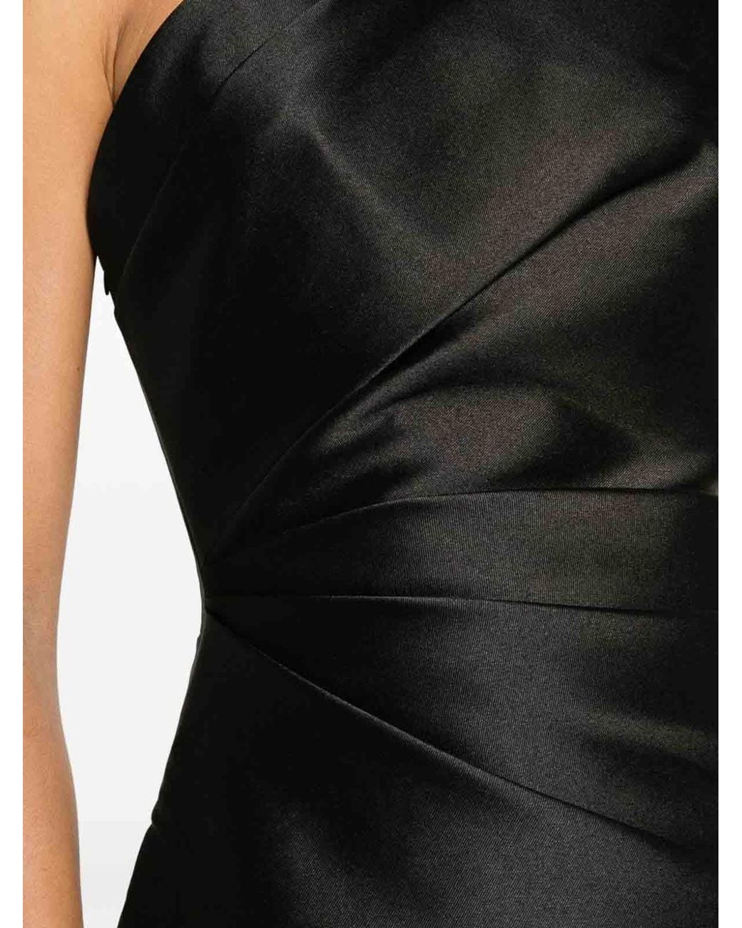 Solace London Kira Maxi Dress in Black | Lyst