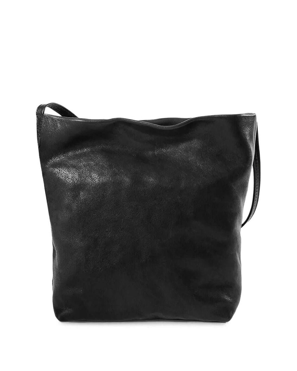 Ann Demeulemeester Black Ger Mini Soft Shoulder Bag