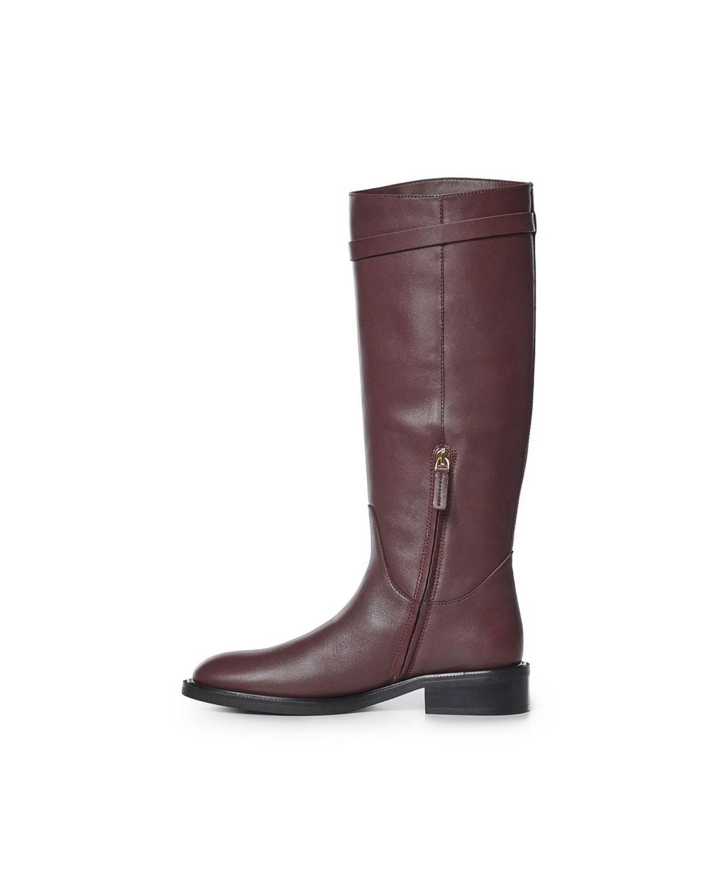 Coccinelle Purple Pansy Leather Boots