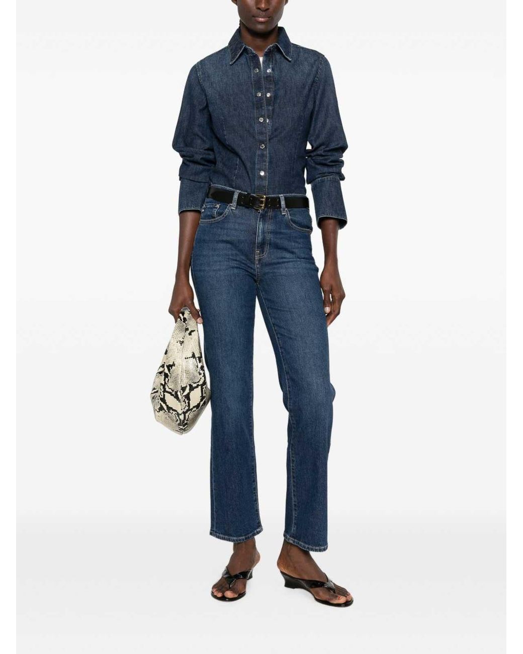 Camisa Seven7 de color Blue