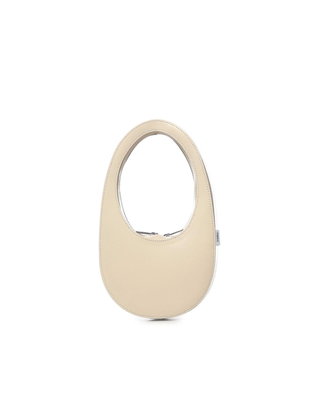Coperni White Swipe Mini Leather Bag