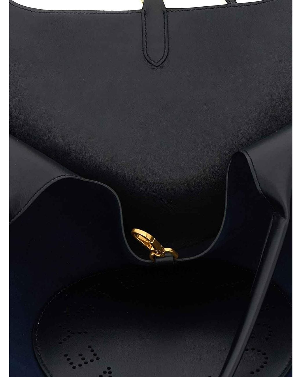 Stella McCartney Blue Logo Reversible Shopping Bag