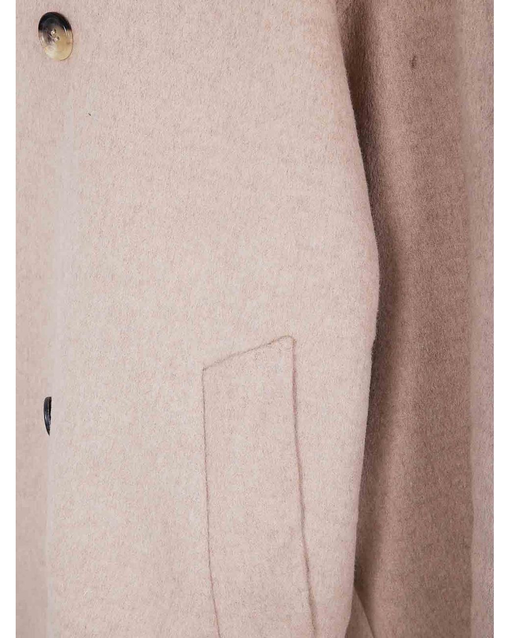 J.W. Anderson Pink Oversize Peacoat