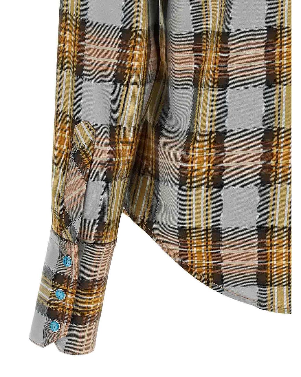 Chloé Multicolor Lavaglire Checked Shirt
