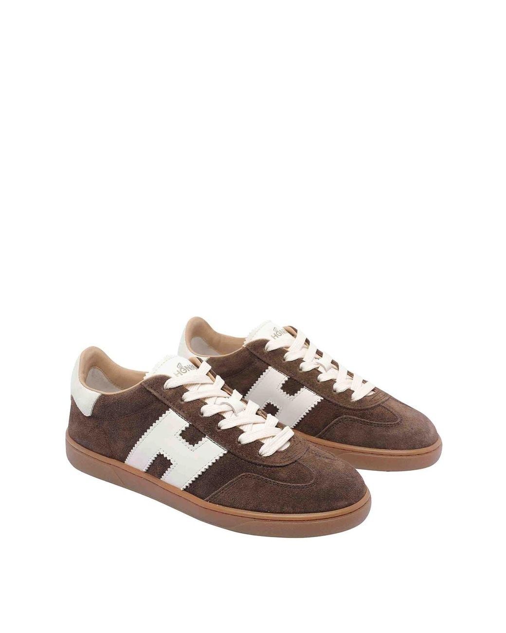 Hogan Brown Cool Sneakers