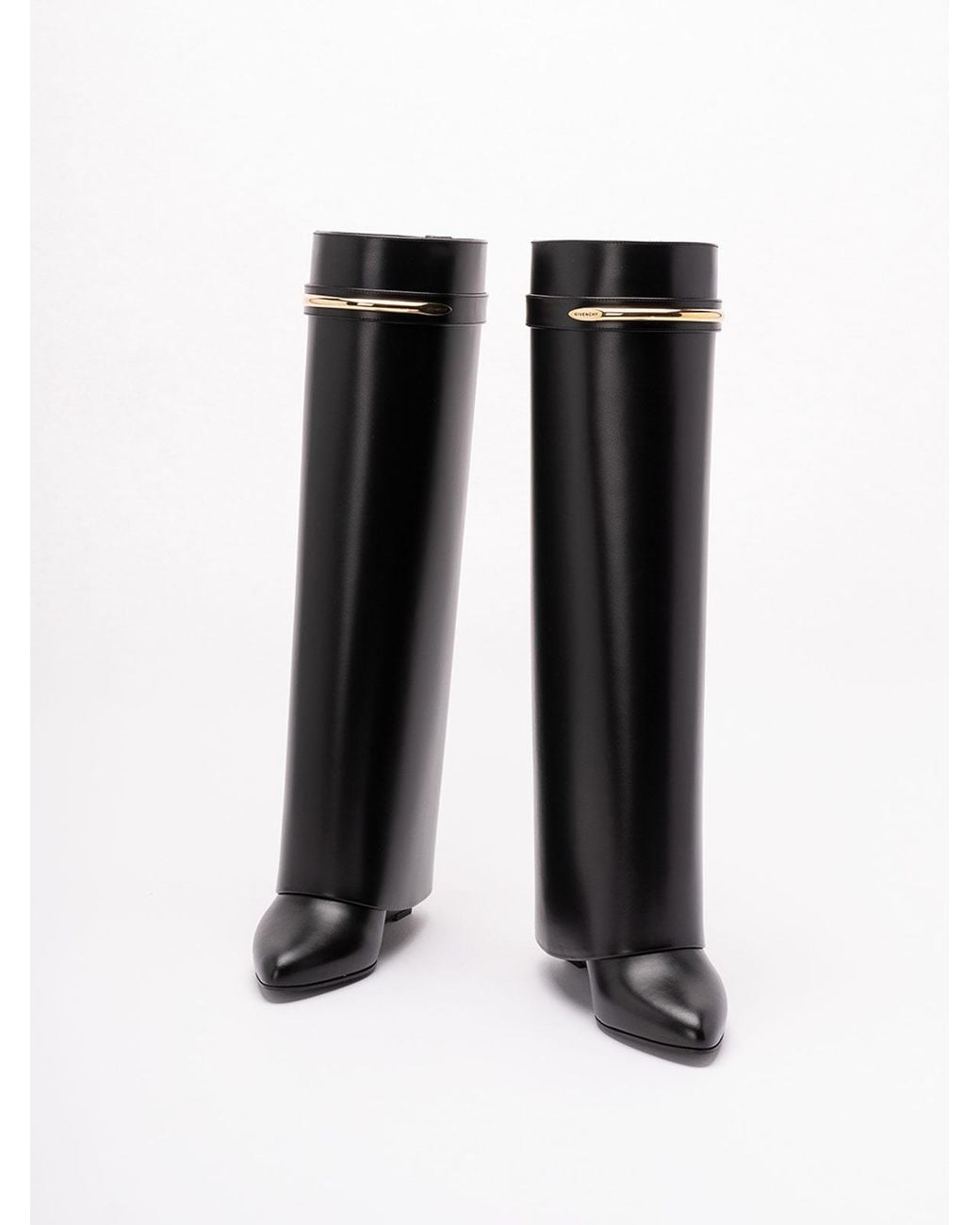 Givenchy Black Heel High Boots
