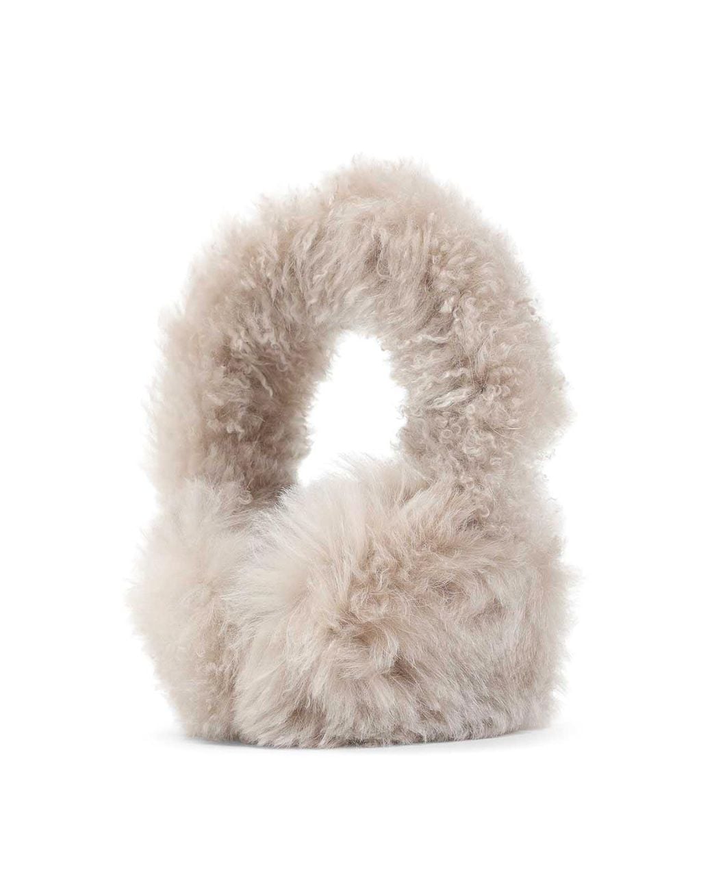 Yves Salomon White Lamb Earmuffs