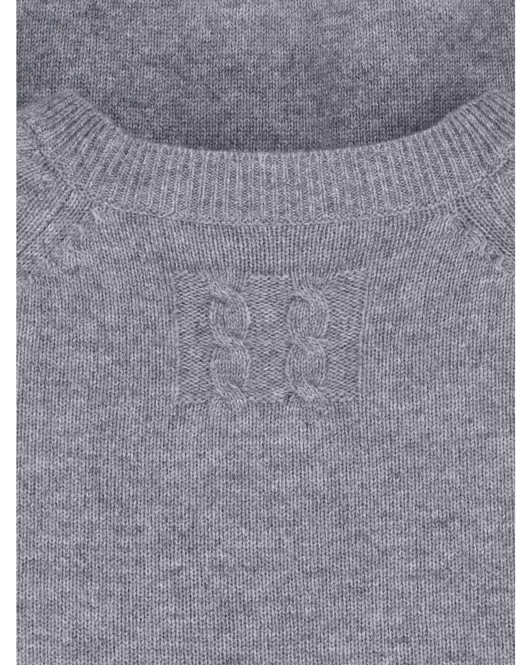 Nili Lotan Gray Sweater