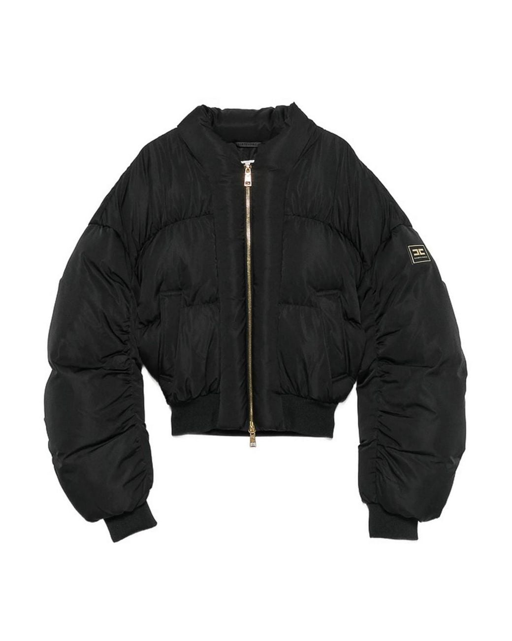 Elisabetta Franchi Black Outerwear