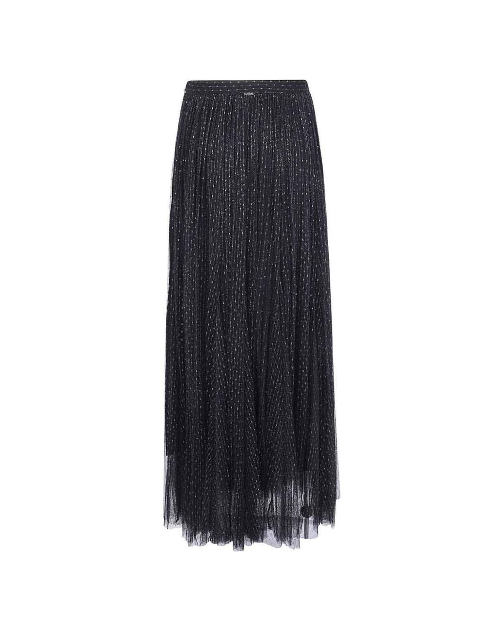Twinset Blue Maxi Skirt